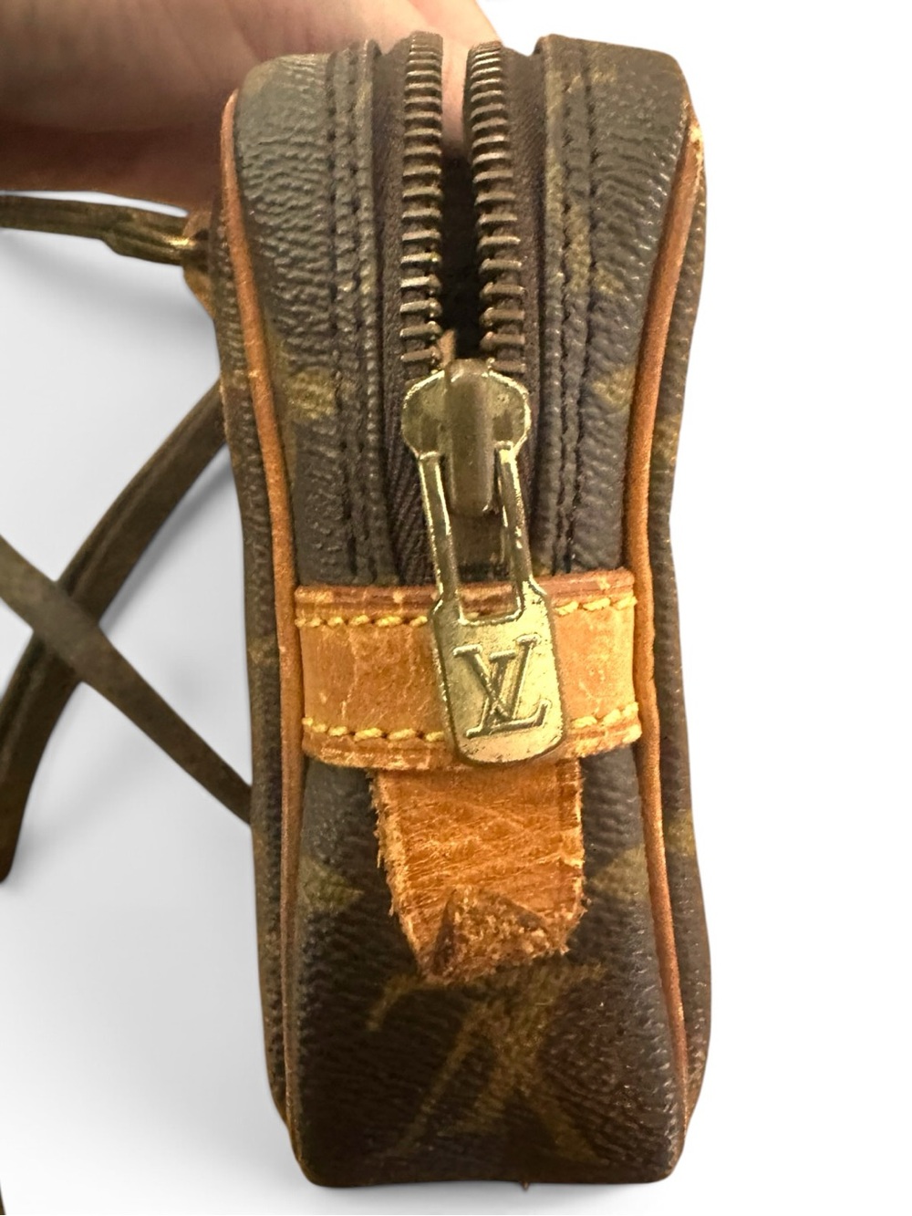 Louis Vuitton Vintage Marly Bandouliere M51828 Monogram Crossbody Bag - Picture 7 of 13